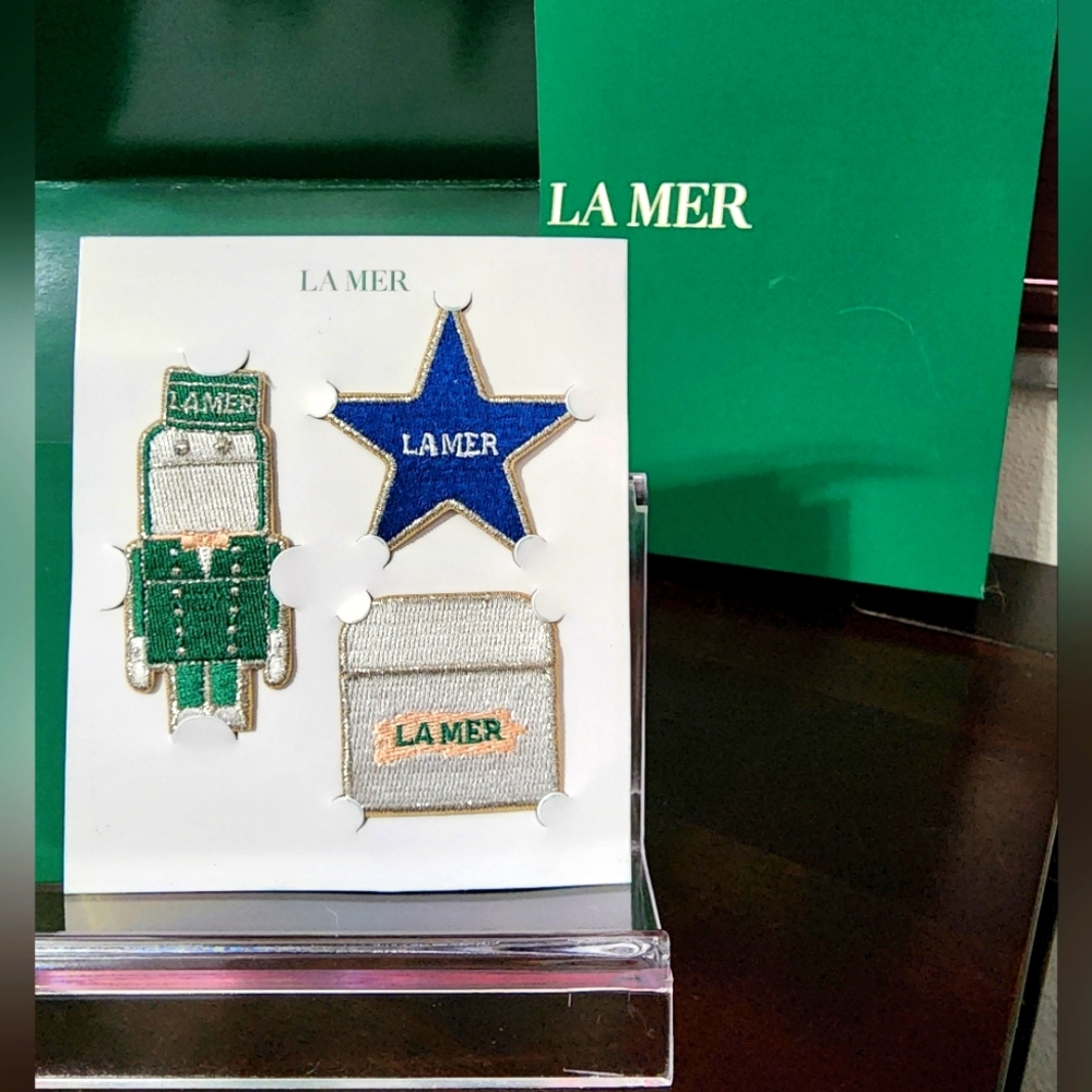 La Mer  - fabric patches  / stickers